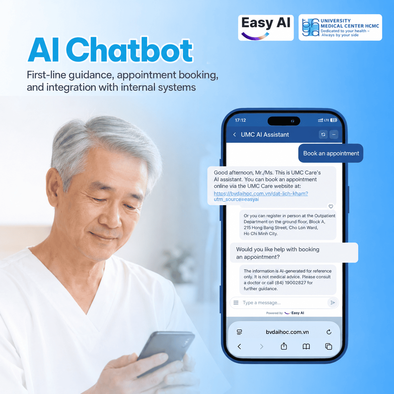 University Medical Center Ho Chi Minh City (UMC): Monitors Digital Behavior and Improves Access to Healthcare Information