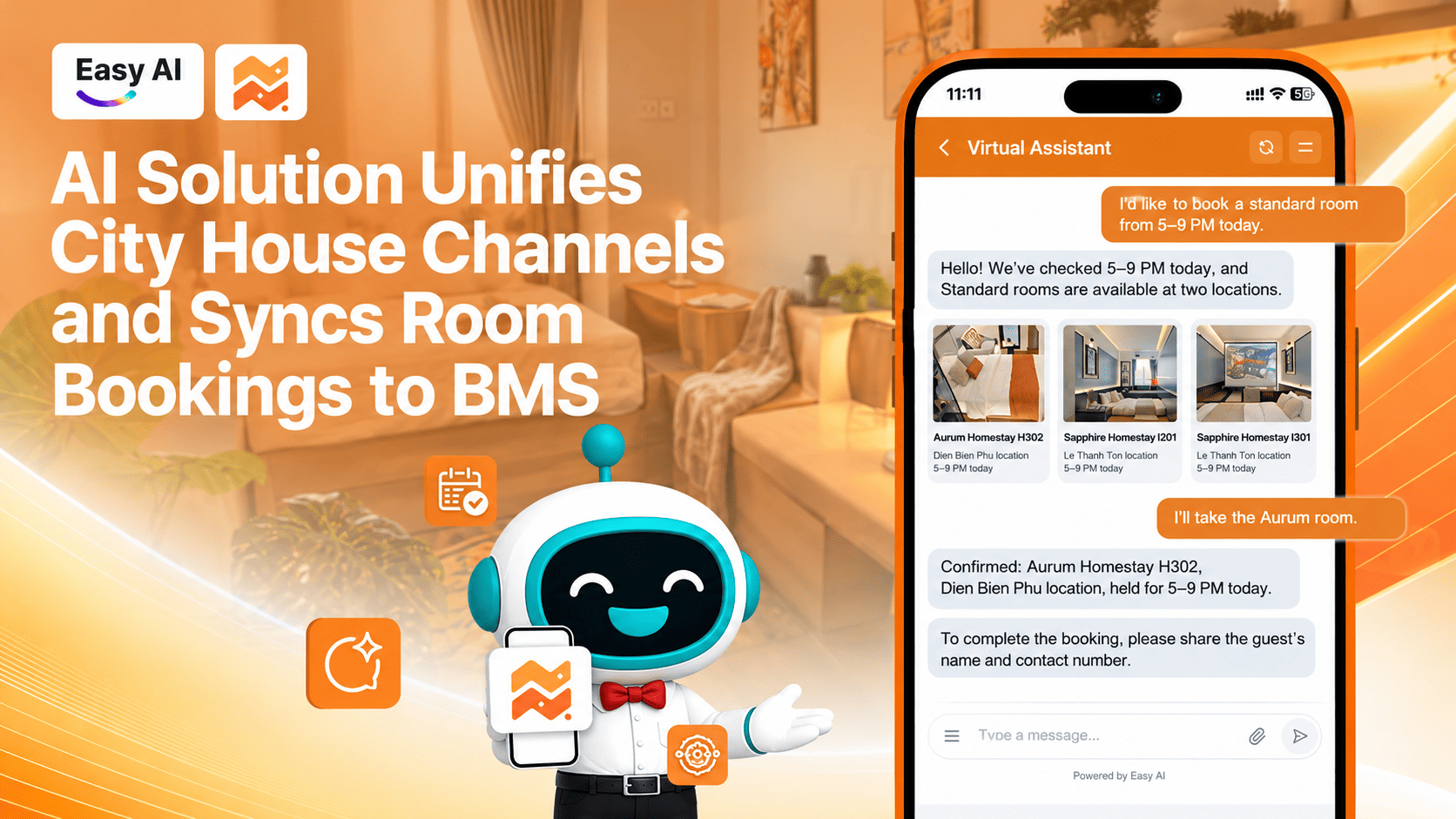 City House: Automating Booking Consultation and Unifying Omnichannel Accommodation Data