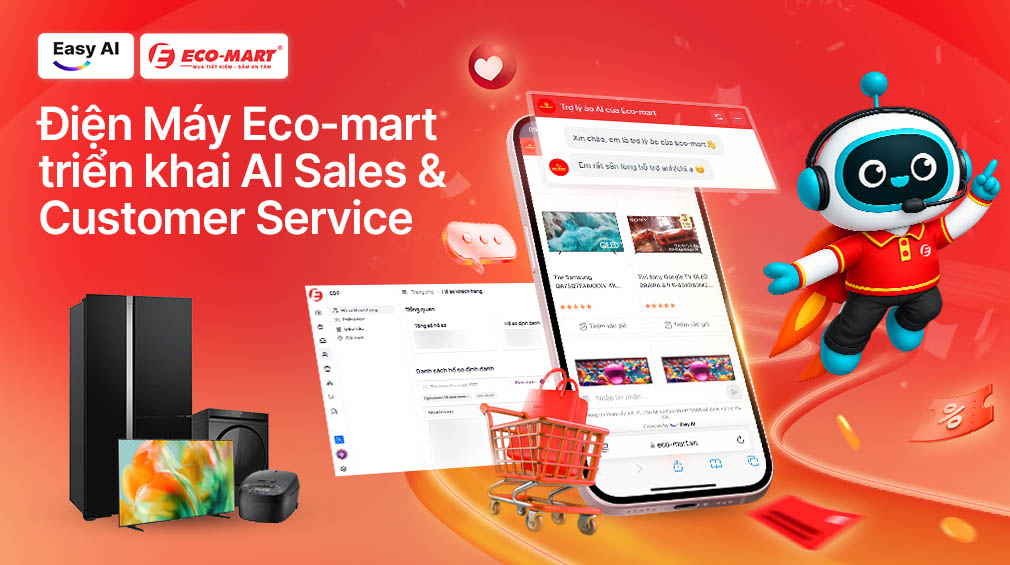 AI Sales & Customer Service Helps Eco-mart Achieve 35.14% Conversion Rate