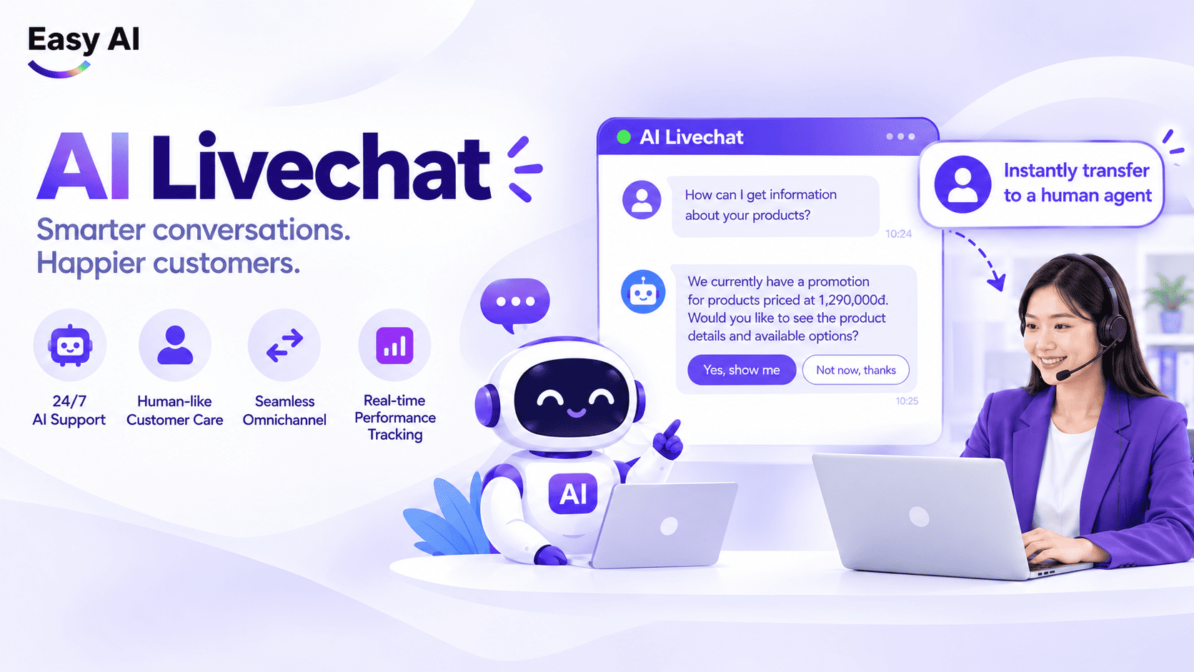 What Is AI LiveChat? How It Differs from Live Chat