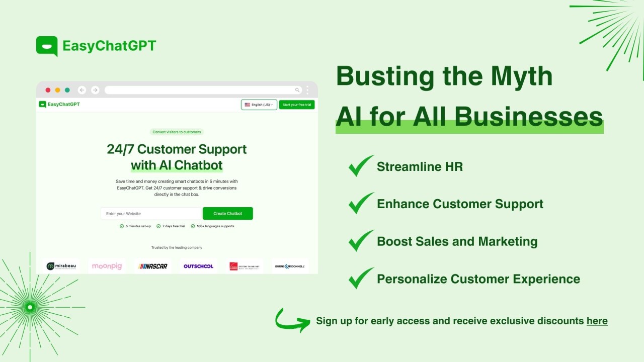 Empowering Businesses with AI Chatbot. Source by Easy AI Chat