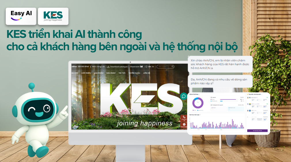 KES Successfully Implements AI for Customers and Internal Systems
