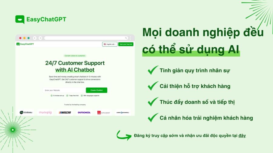 Mọi doanh nghiệp đều c&oacute; thể sử dụng tr&iacute; tuệ nh&acirc;n tạo (AI) tối ưu h&oacute;a quy tr&igrave;nh l&agrave;m việc
